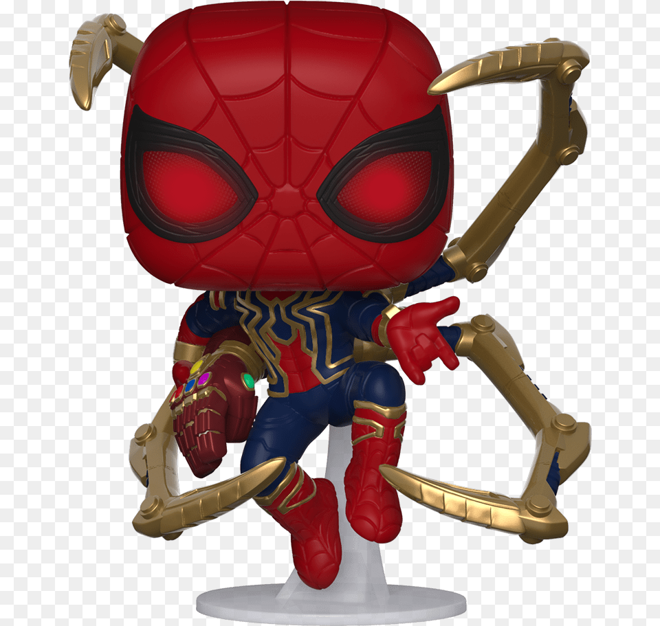 Funko Pop Avengers Endgame Iron Spider, Toy, Clothing, Footwear, Shoe Png Image