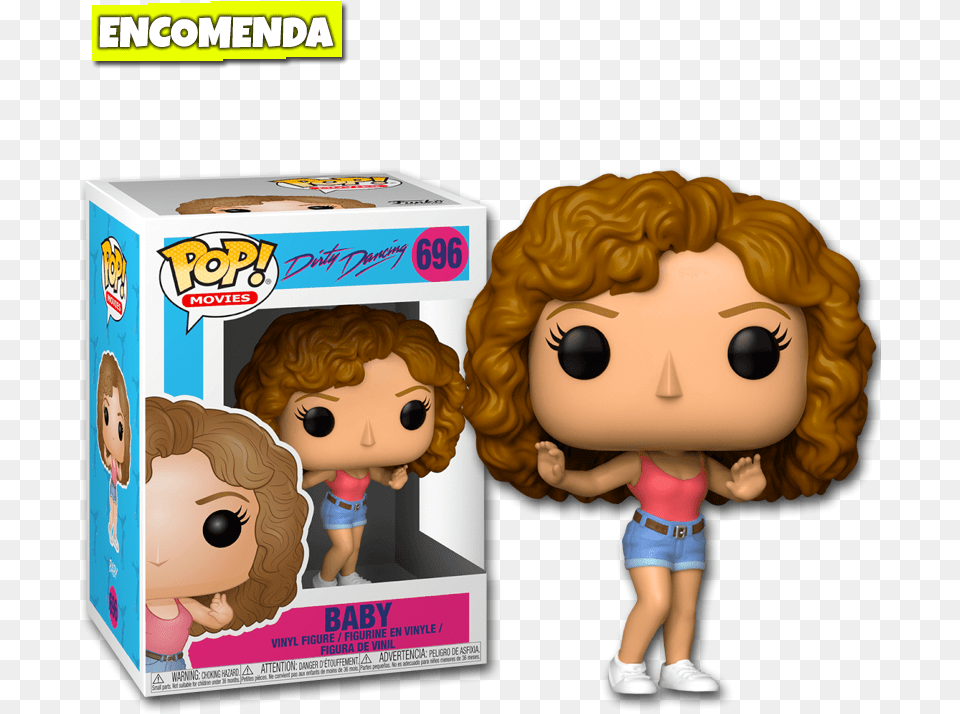 Funko Pop Baby Dirty Dancing, Toy, Doll, Person, Head Png Image