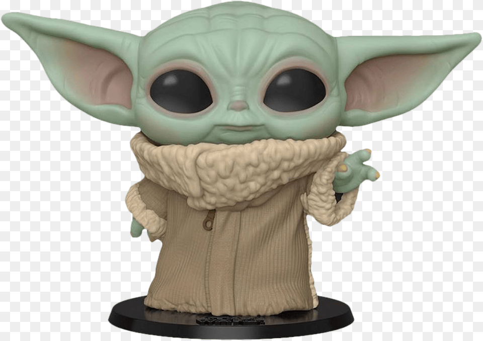 Funko Pop Baby Yoda, Alien, Person Png Image