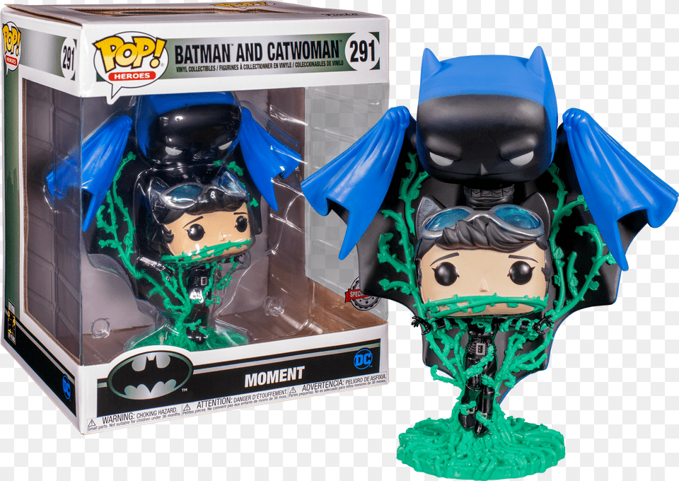 Funko Pop Batman And Catwoman Moment, Robot, Toy, Person, Face Free Png
