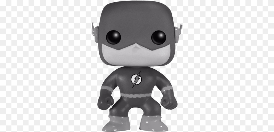 Funko Pop Black And White Series The Flash 1 Black And White Flash Funko Pop, Plush, Toy Free Transparent Png
