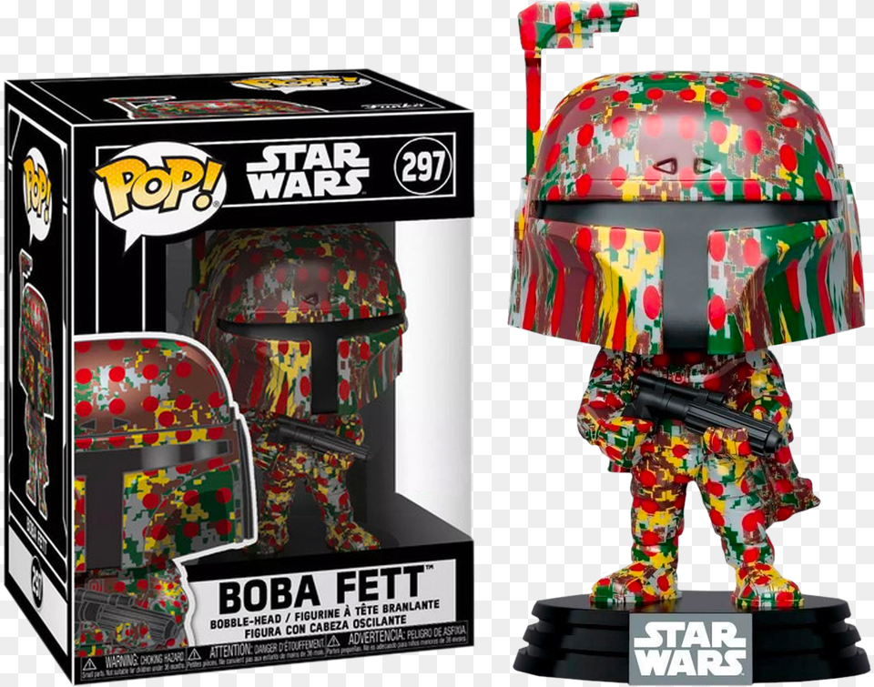 Funko Pop Boba Fett Futura, Gun, Weapon, Person Free Transparent Png