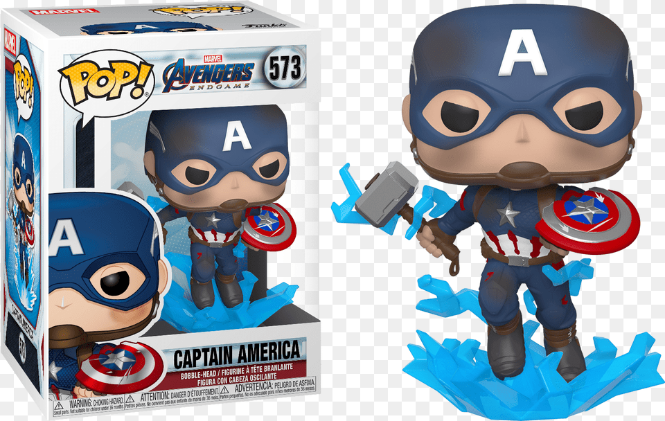 Funko Pop Captain America Endgame, Baby, Person, Face, Head Png