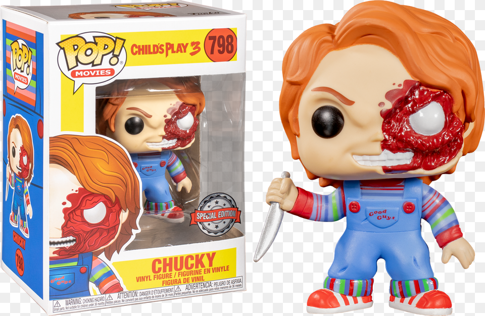 Funko Pop Chucky Walmart Exclusive, Toy, Person, Doll, Baby Png