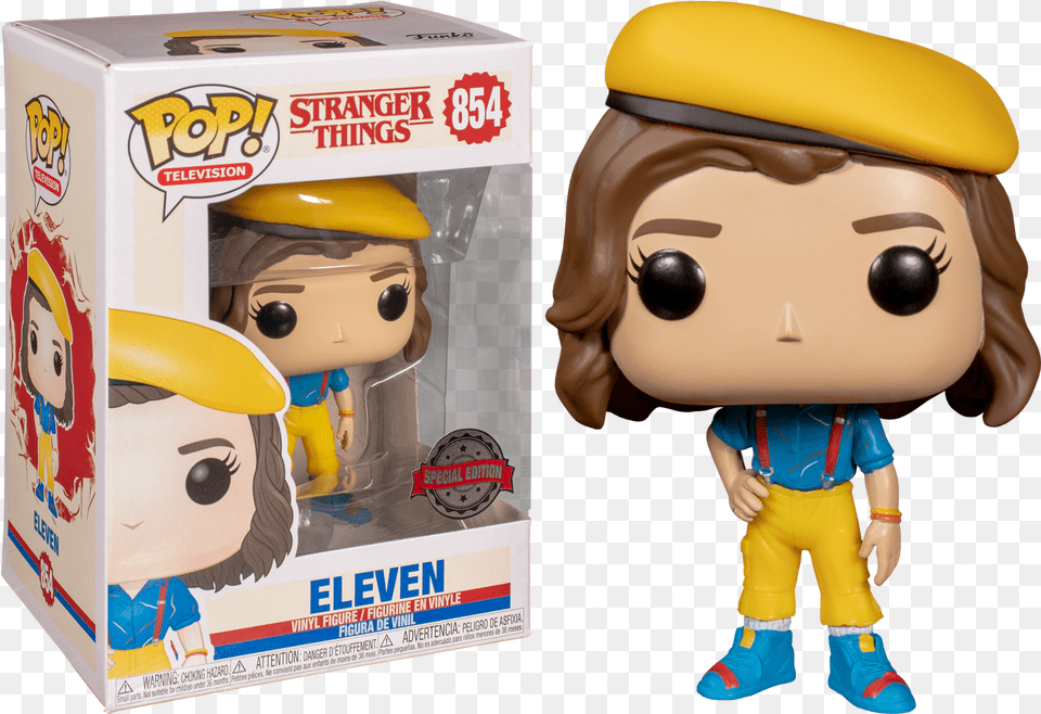 Funko Pop Demogorgon Gold 428 Stranger Things Sdcc Shared, Figurine, Baby, Person, Head Free Png