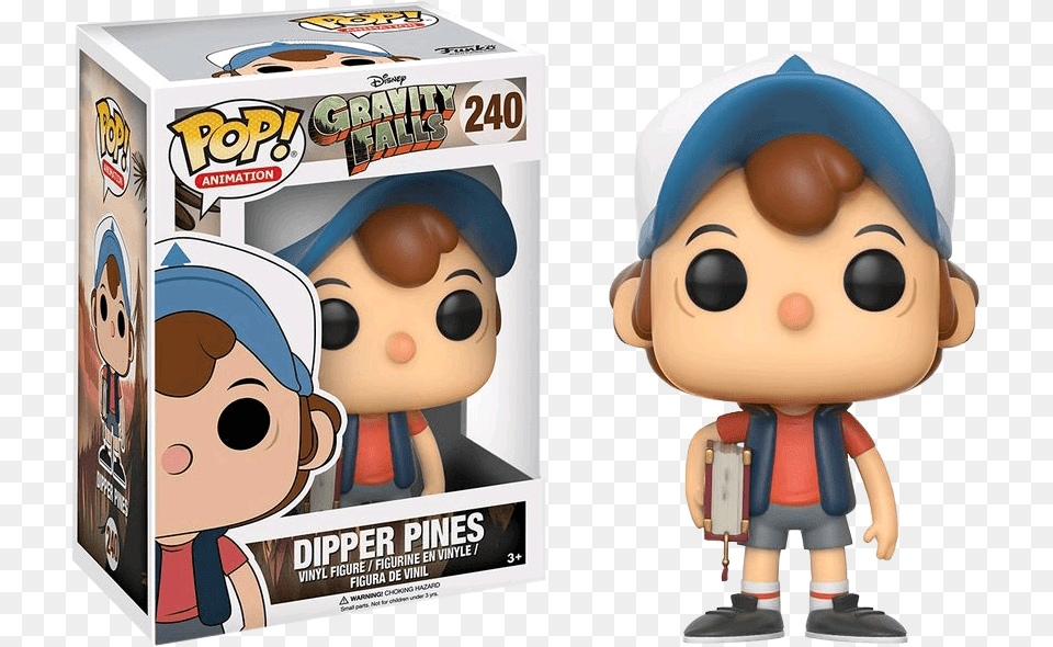 Funko Pop Dipper Pines, Baby, Person, Face, Head Png