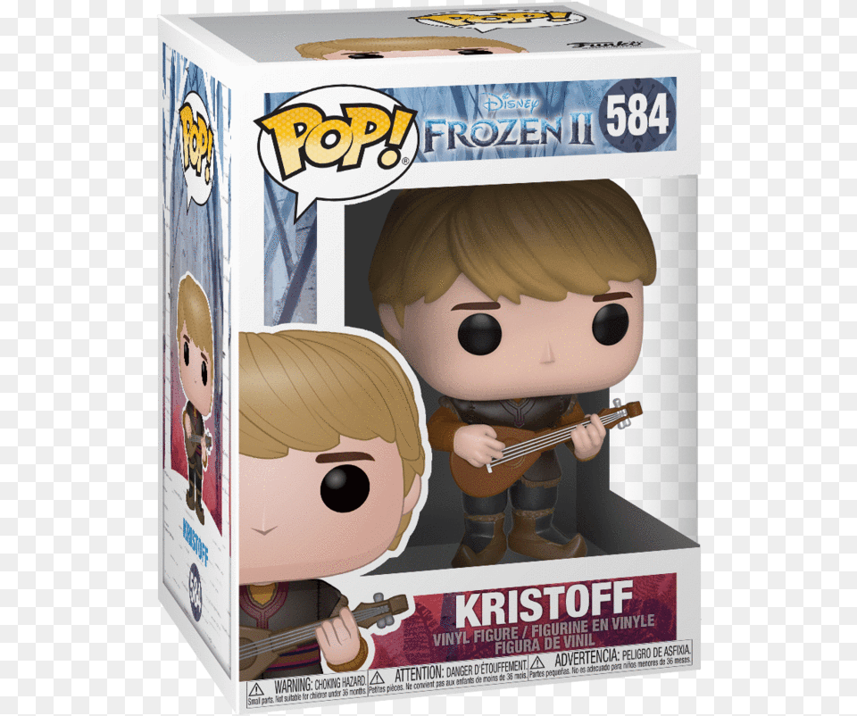 Funko Pop Disney Frozen Ii Kristoff Funko Pop Frozen 2 Kristoff, Person, Baby, Box, Head Png Image