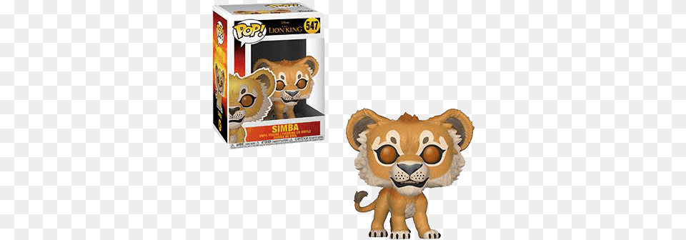 Funko Pop Disney Lion King Live Simba, Plush, Toy Free Png Download