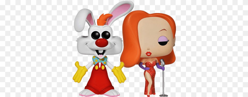 Funko Pop Disney Roger Rabbit Amp Jessica Rabbit Icon Roger Rabbit Pop Funko, Person Png Image