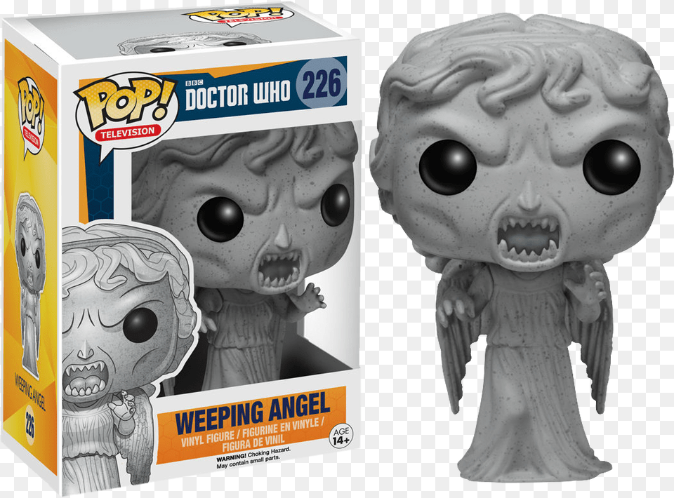 Funko Pop Doctor Who Weeping Angel, Alien, Person, Baby, Figurine Free Png Download