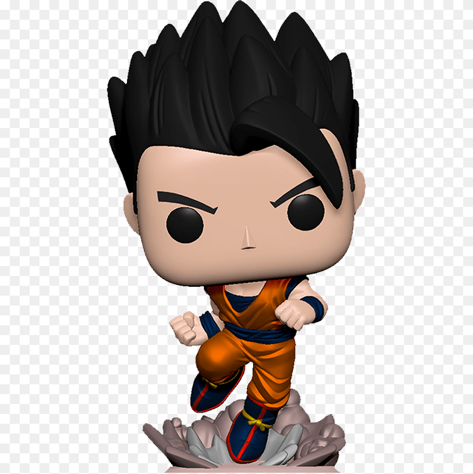 Funko Pop Dragon Ball Super Gohan, Cartoon, Baby, Person, Vr Headset Free Transparent Png