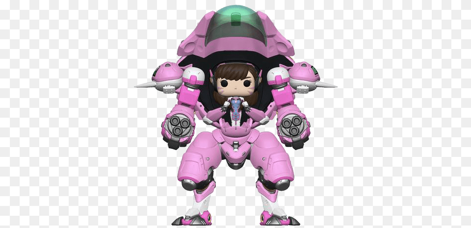Funko Pop Dva With Meka, Purple, Baby, Person, Robot Free Png Download