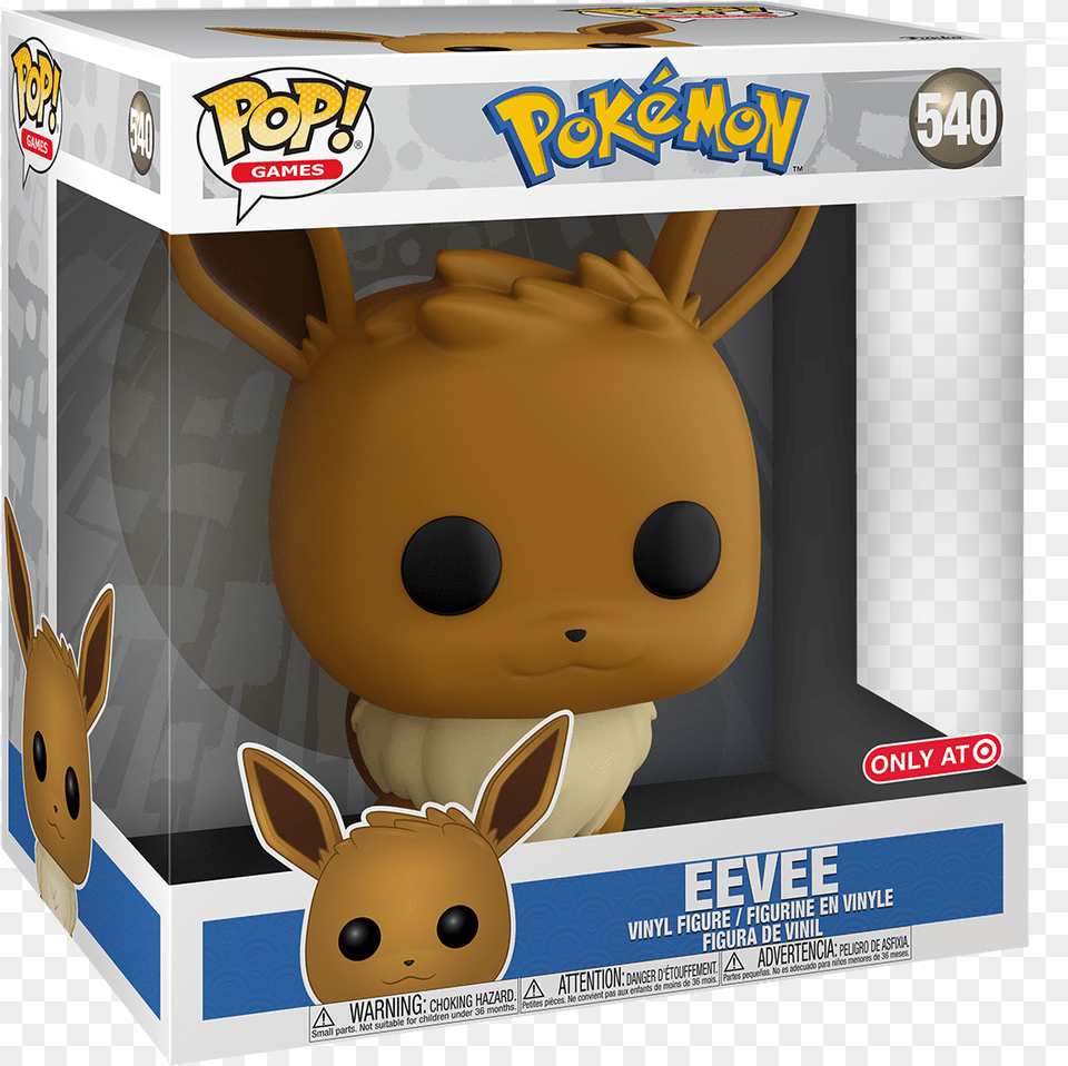 Funko Pop Eevee 10 Inch, Plush, Toy Free Png