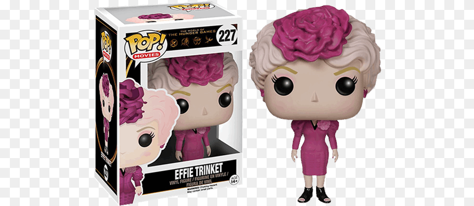 Funko Pop Effie Trinket, Adult, Female, Person, Woman Png Image