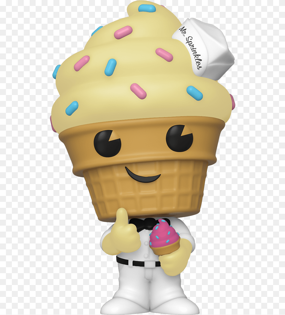 Funko Pop Fantastik Plastik, Cream, Dessert, Food, Ice Cream Png Image