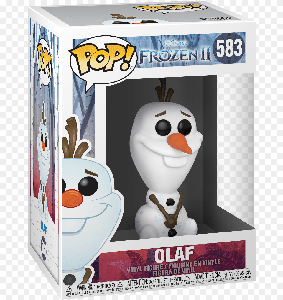 Funko Pop Frozen 2 Olaf, Plush, Toy, Outdoors, Box Png