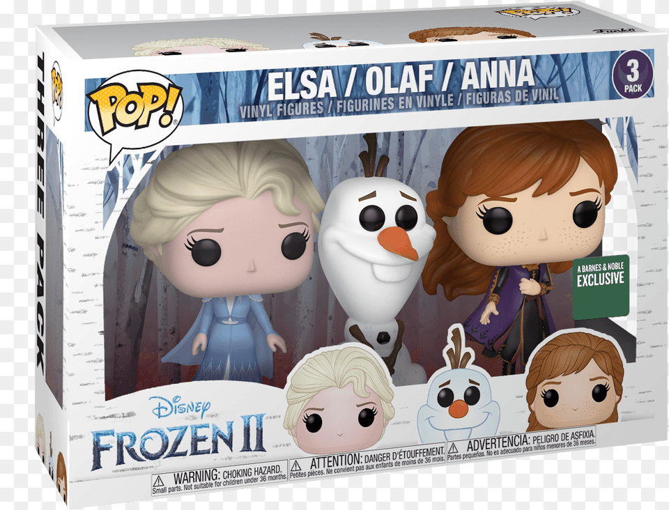 Funko Pop Frozen, Toy, Doll, Person, Baby Free Png Download