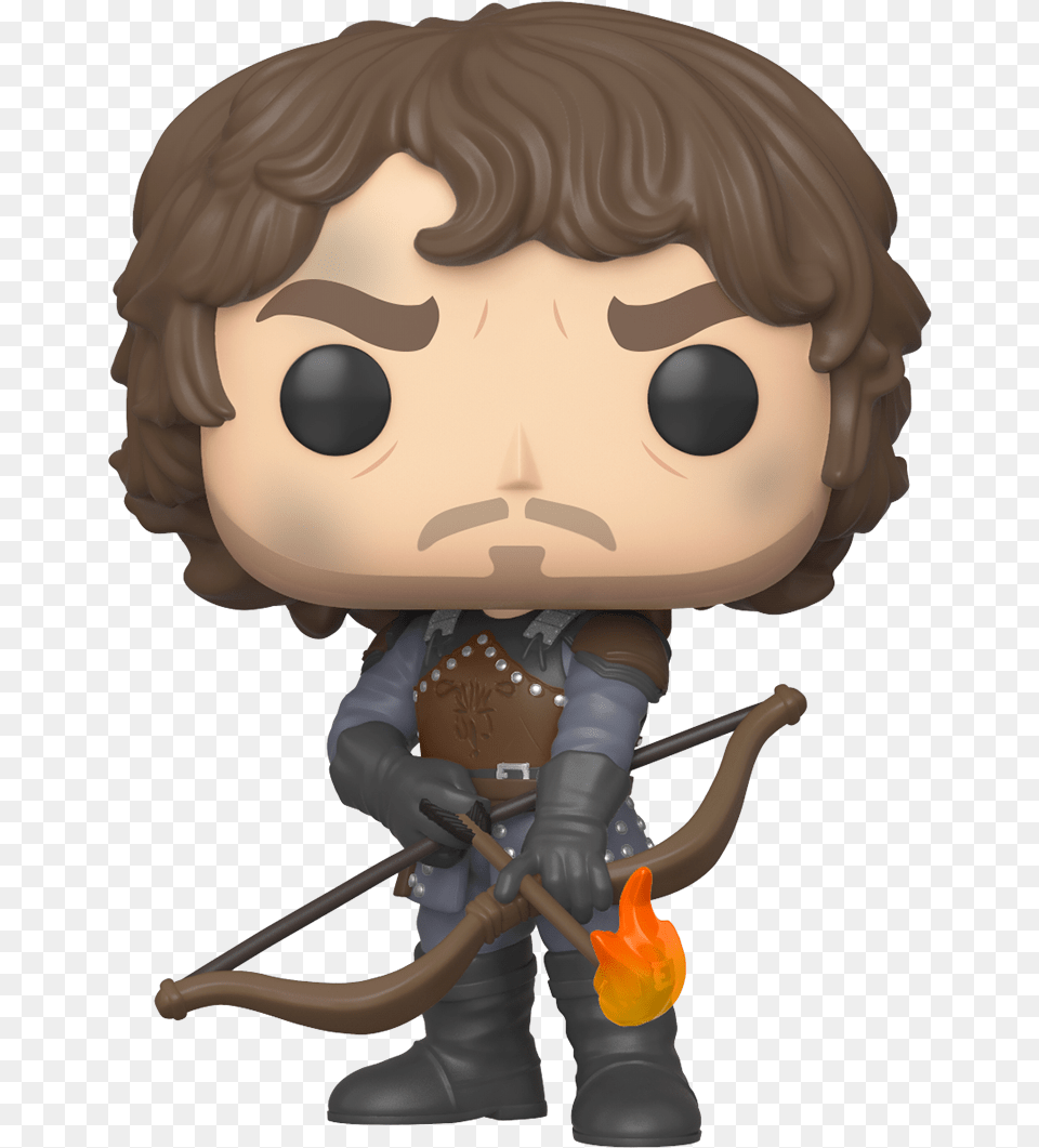 Funko Pop Game Of Thrones Theon, Toy, Doll, Face, Person Png Image