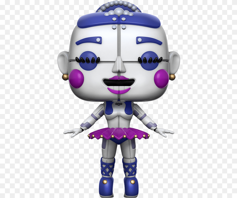 Funko Pop Games Fnaf Sister Location Pop Ballora, Robot, Baby, Person Png