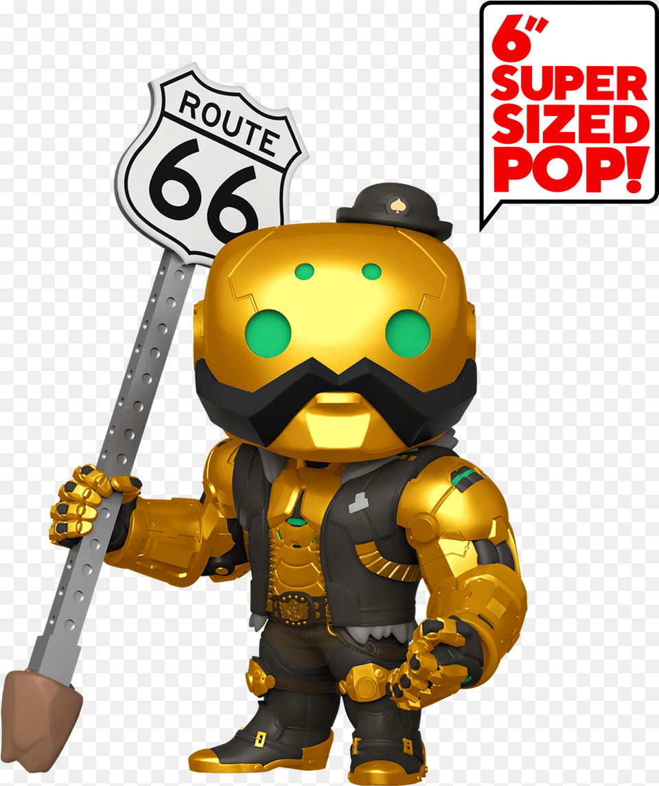 Funko Pop Games Overwatch 6 Bob Metallic Gold Walmart Exclusive Pop Overwatch Bob Gold, Toy Free Transparent Png