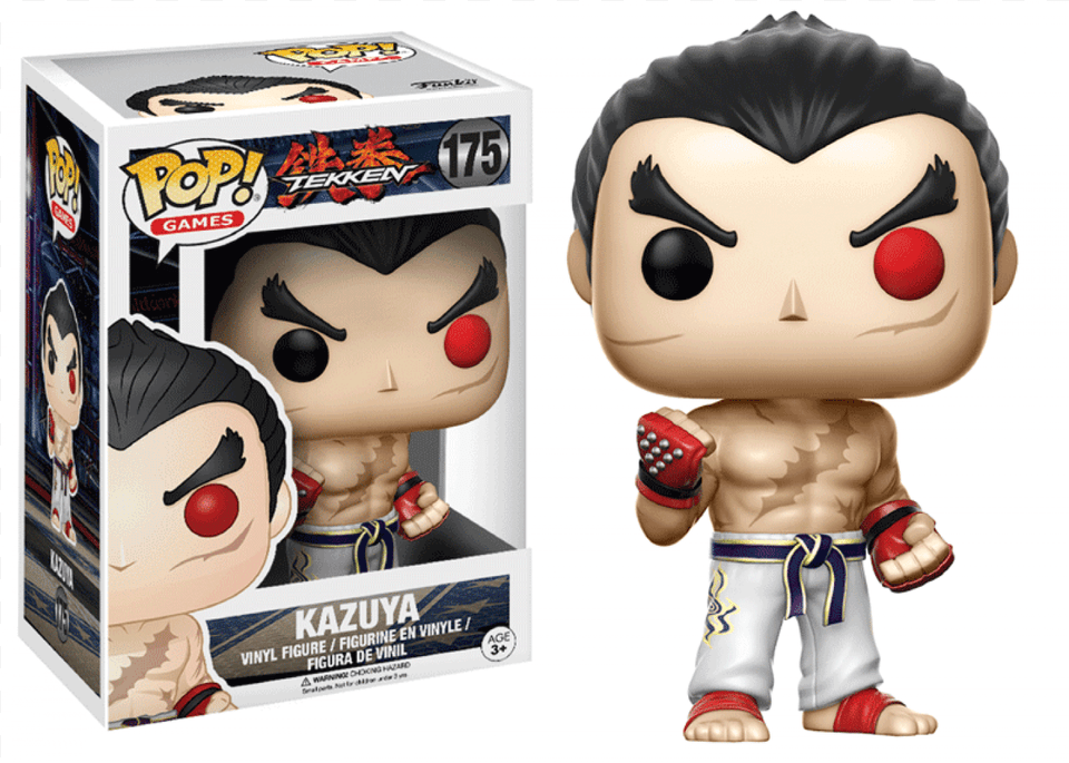 Funko Pop Games Tekken Kazuya Kazuya Pop, Baby, Person, Figurine, Face Free Transparent Png