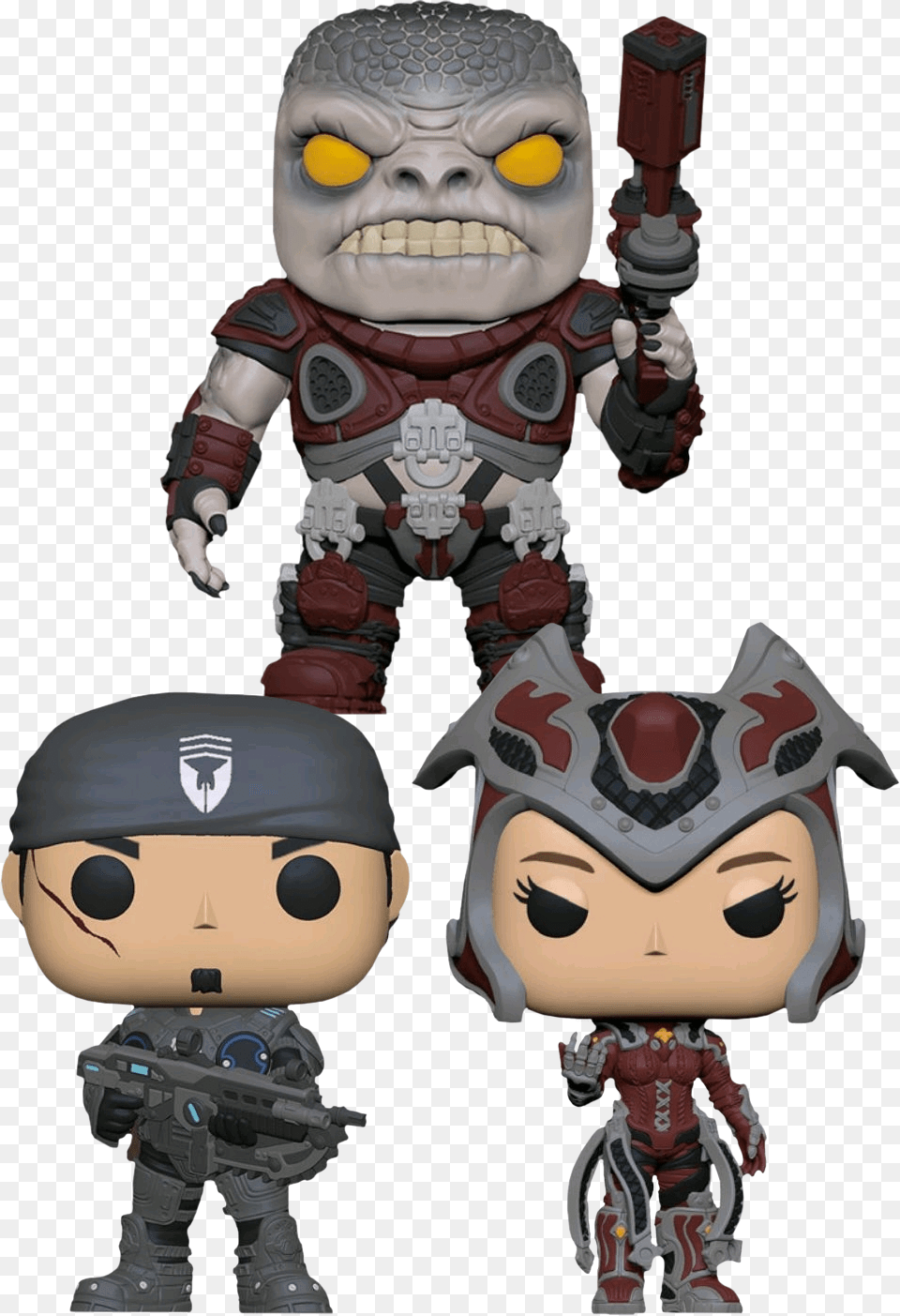 Funko Pop Gears Of War Boomer, Toy, Baby, Person, Face Png