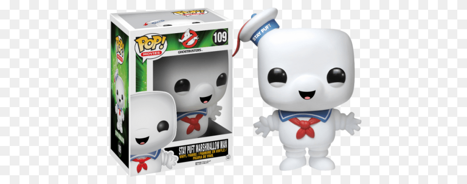 Funko Pop Ghostbusters Stay Puft Over Sized Action Stay Puft Funko Pop, Plush, Toy Free Png Download