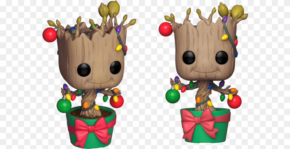 Funko Pop Groot Navidad Clipart Funko Pop Groot, Birthday Cake, Cake, Cream, Dessert Free Png Download