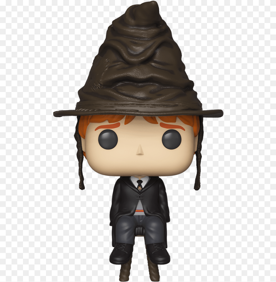 Funko Pop Harry Potter Sorting Hat, Person, Clothing, Face, Head Png