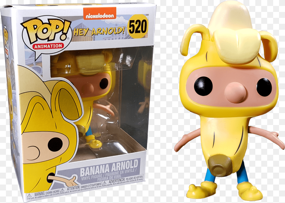 Funko Pop Hey Arnold, Toy Png Image