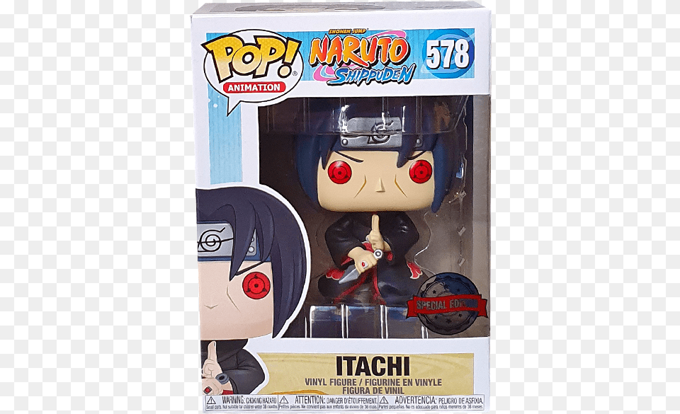 Funko Pop Itachi Uchiha, Person, Book, Comics, Publication Free Png Download