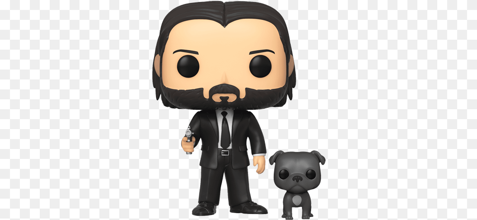 Funko Pop John Wick, Male, Adult, Person, Man Png Image