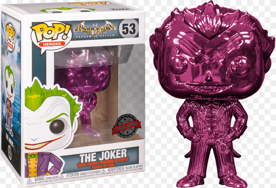 Funko Pop Joker, Purple, Alien, Face, Head Png Image