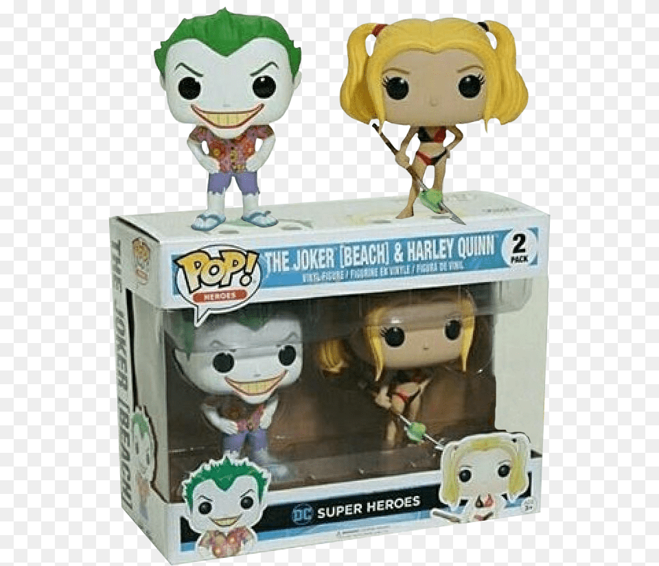 Funko Pop Joker And Harley Quinn, Toy, Baby, Person, Head Free Transparent Png