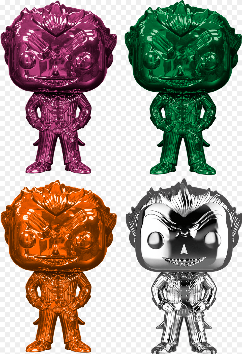 Funko Pop Joker Chrome, Alien, Person, Adult, Man Free Png Download