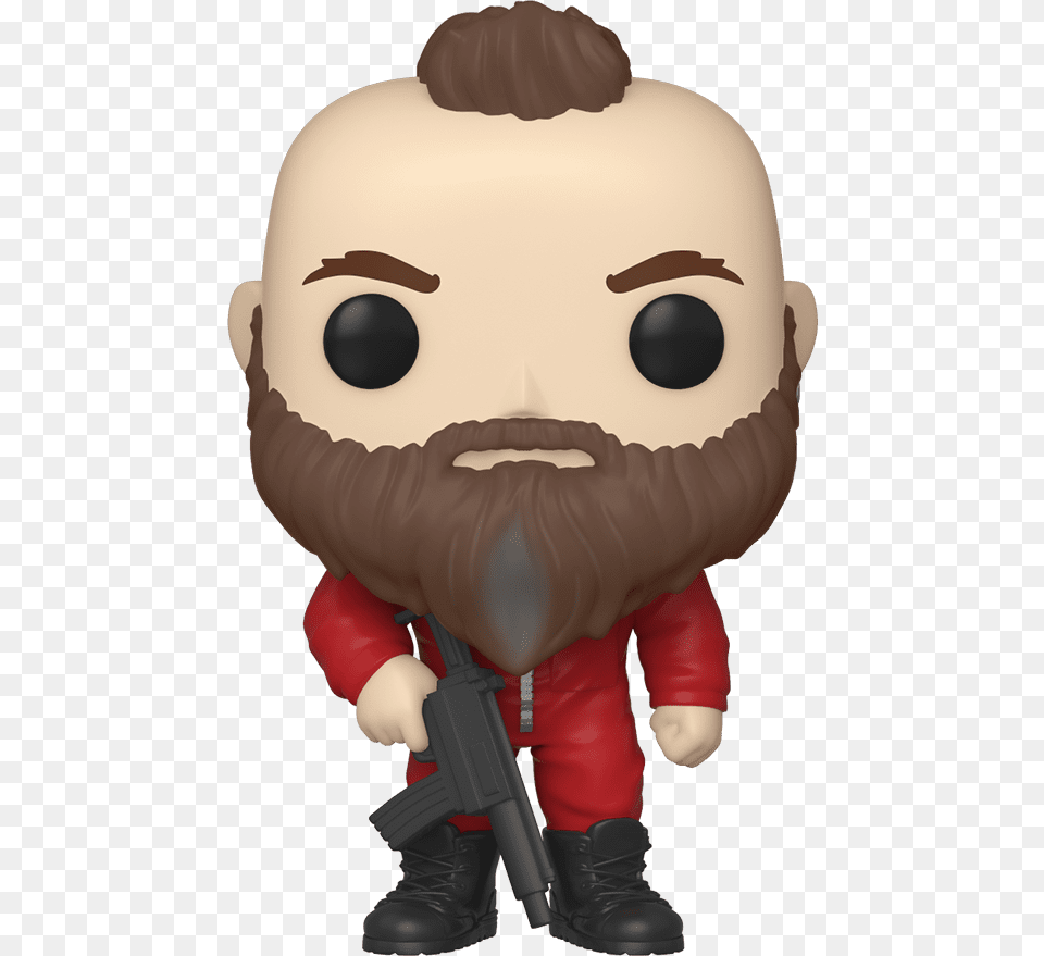 Funko Pop La Casa De Papel, Baby, Firearm, Person, Weapon Png Image