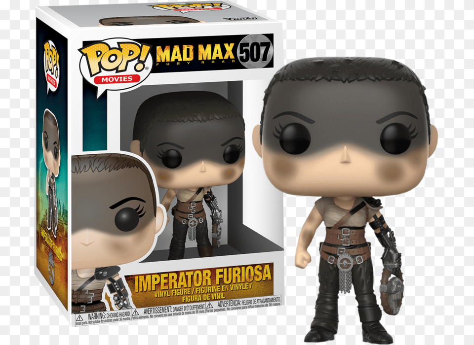 Funko Pop Mad Max Fury Road Funko Pop Mad Max, Doll, Face, Head, Person Free Png