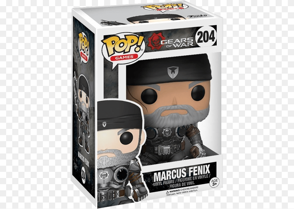 Funko Pop Marcus Fenix Marcus Fenix Funko Pop Free Png