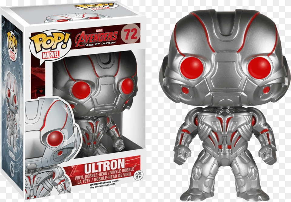 Funko Pop Marvel Ultron, Robot, Toy Png Image