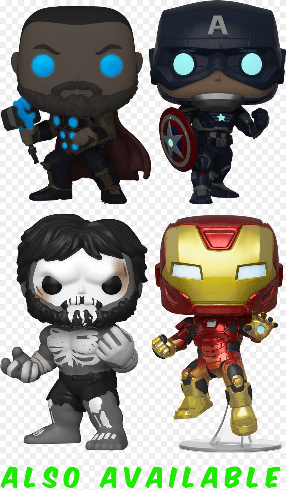 Funko Pop Marvels Avengers, Robot, Toy, Baby, Person Free Png Download