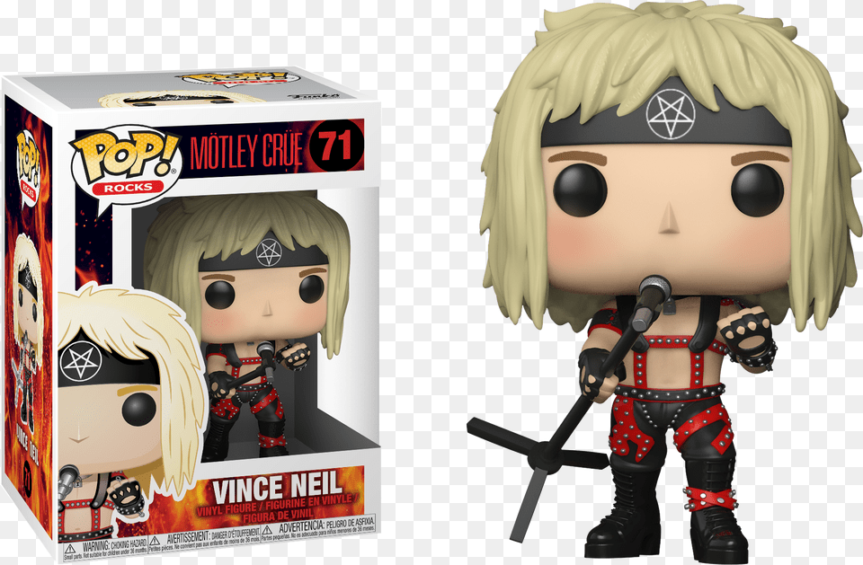 Funko Pop Motley Crue, Baby, Person, Toy, Face Free Transparent Png