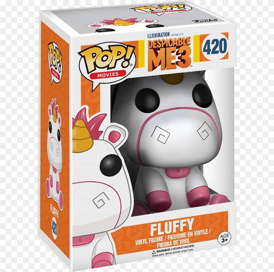 Funko Pop Movies Despicable Me 3 Fluffy Funko Pop Fluffy, Toy, Plush Png Image