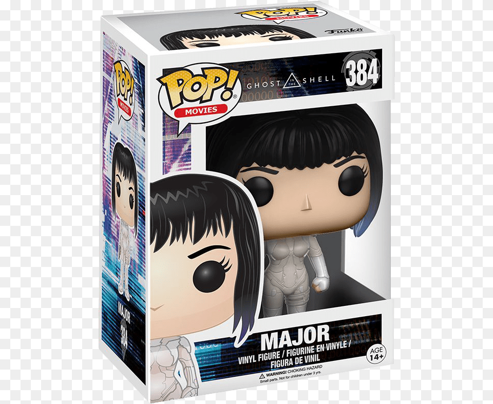 Funko Pop Movies Ghost In The Shell Major Funko Ghost In The Shell Major, Book, Comics, Publication, Adult Png