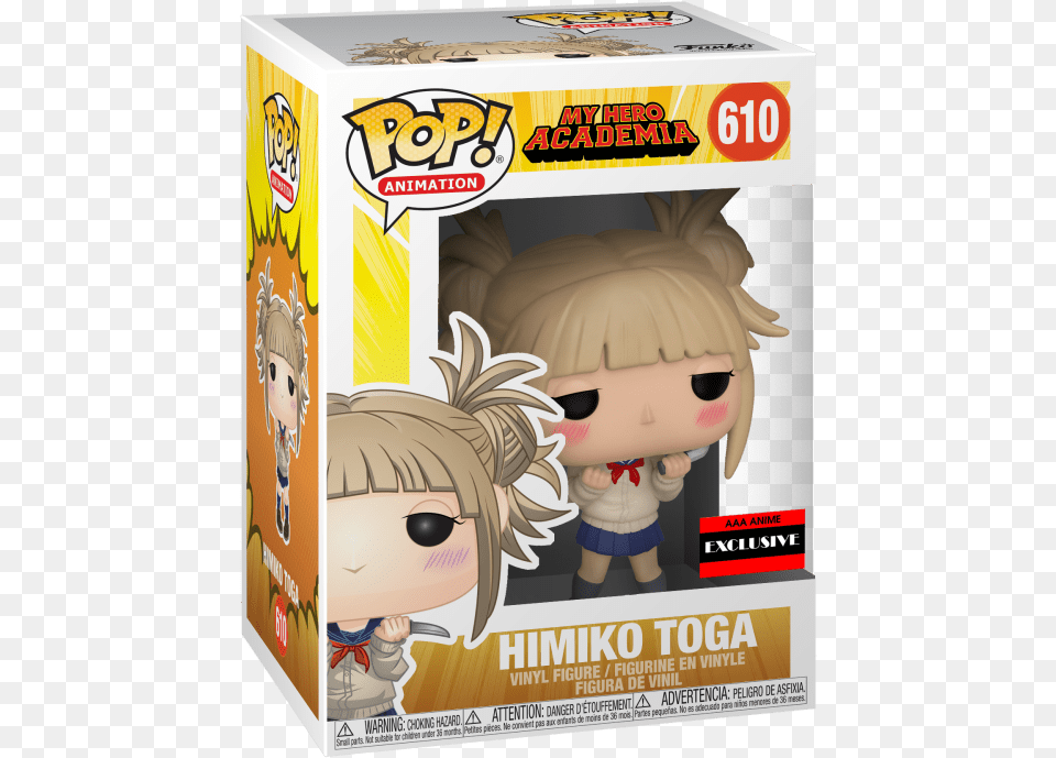 Funko Pop My Hero Academia, Baby, Person, Box, Face Png