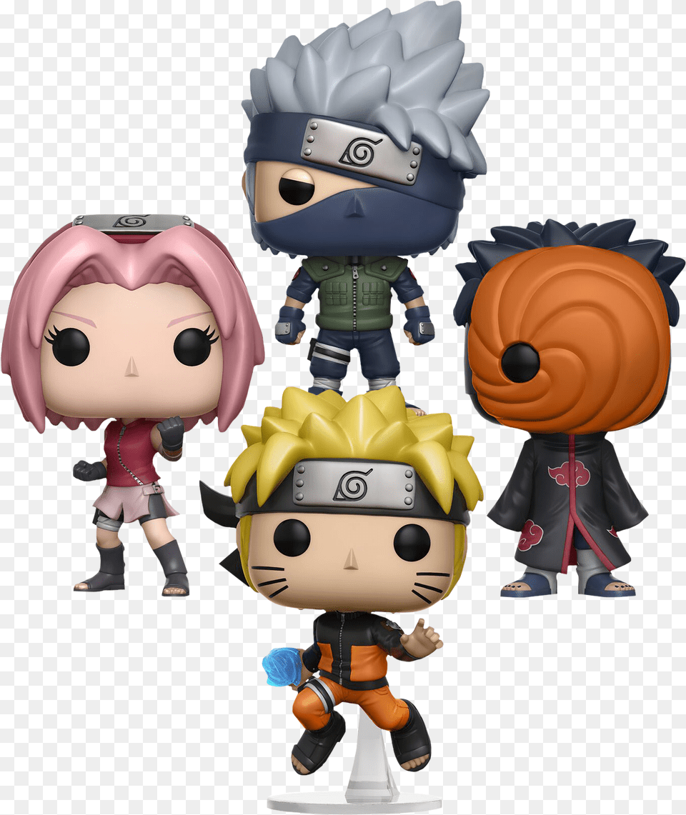 Funko Pop Naruto Kakashi, Baby, Person, Face, Head Free Png