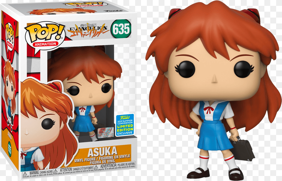 Funko Pop Neon Genesis Evangelion, Book, Comics, Publication, Person Png Image