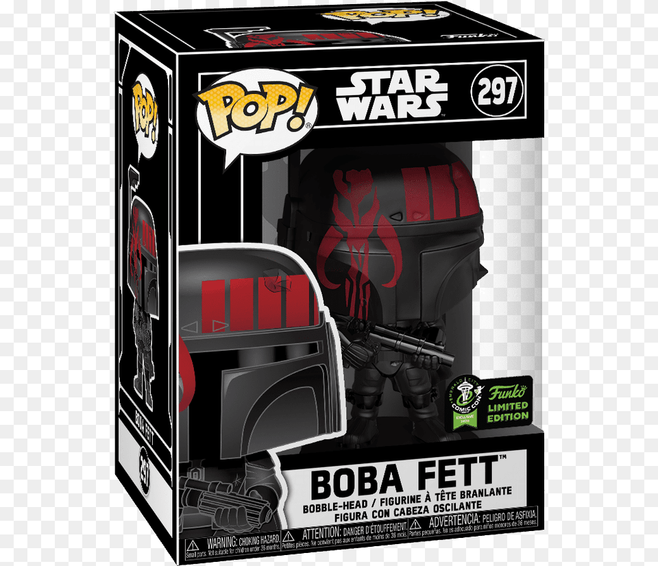 Funko Pop News Funko Boba Fett 297, Helmet, Person Free Transparent Png