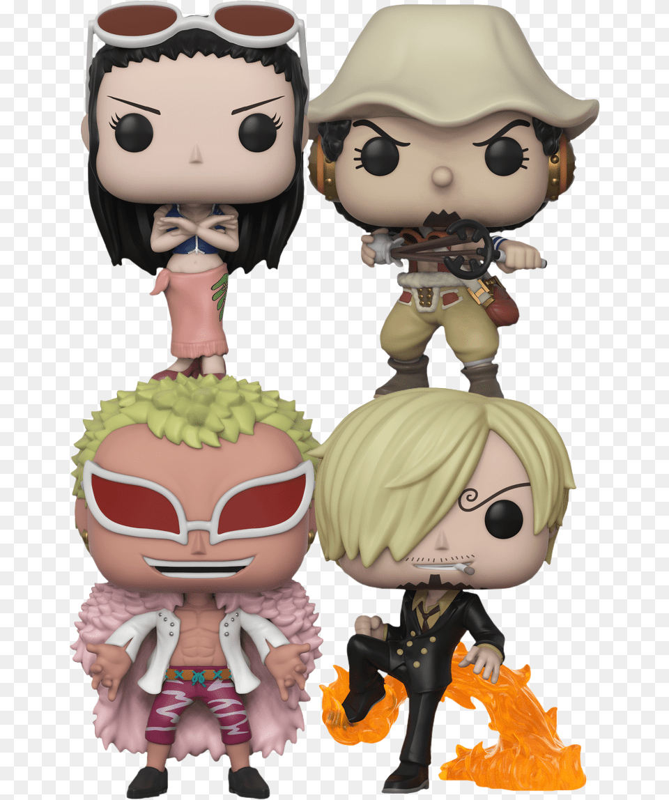 Funko Pop One Piece Sanji, Doll, Face, Head, Person Free Png