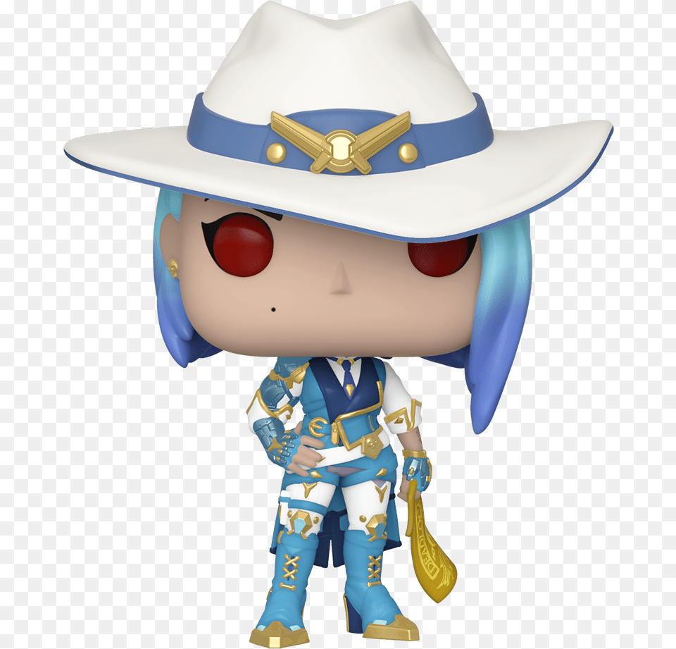 Funko Pop Overwatch Ashe, Clothing, Hat, Baby, Person Free Png Download