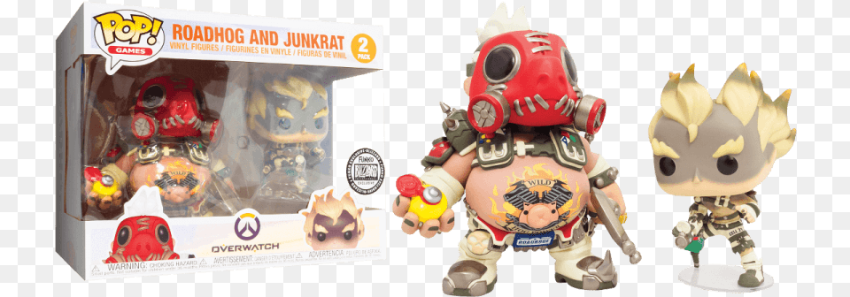 Funko Pop Overwatch Junkrat, Figurine, Baby, Person Png Image